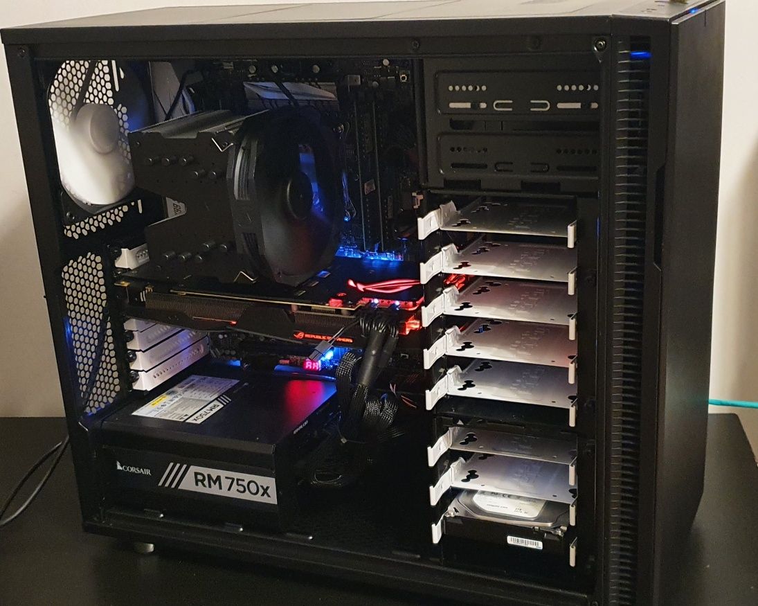 Gamingowy PC, i7, GTX 1080 8gb, 24Gb RAM, 256 SSD, 2Tb HDD