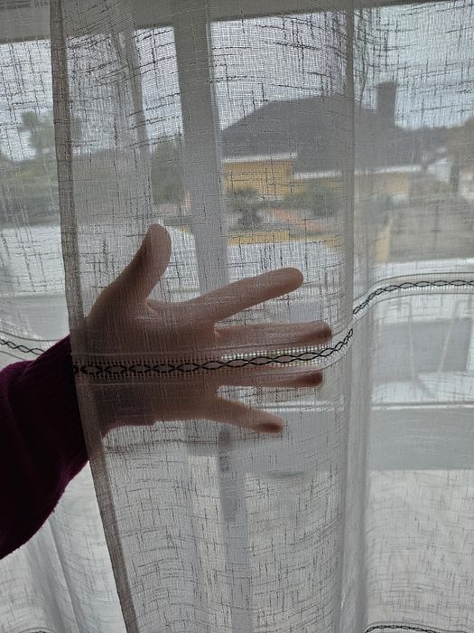 Cortinas translúcidas (par)