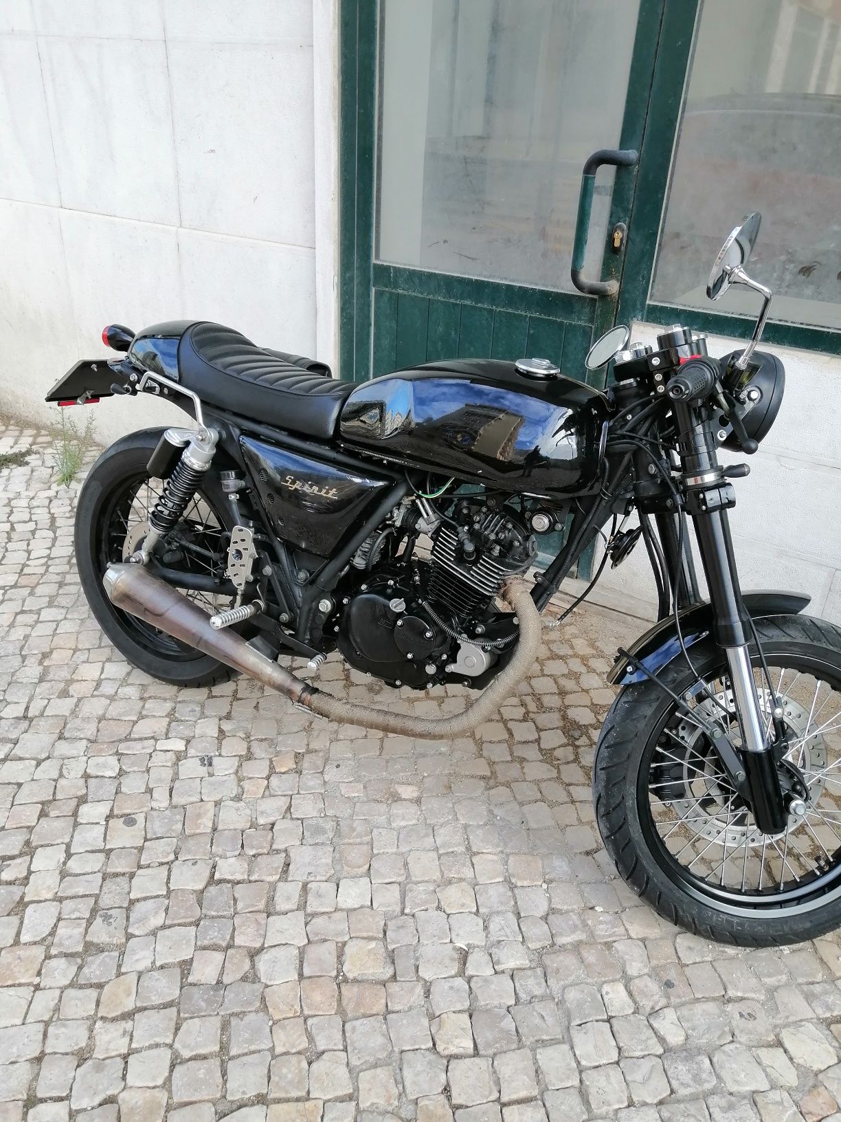 Café Racer 125cc | troco por bicicleta de estrada ou btt