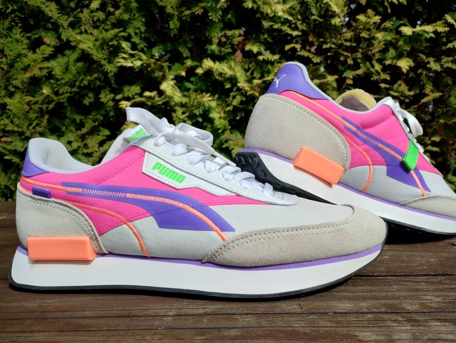 Puma Sneakersy Future Rider różowy/ biały