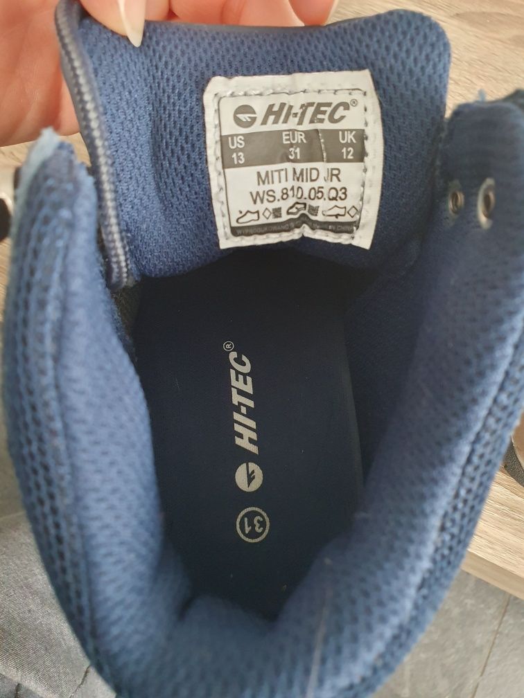 Buty HI-TEC r. 31 trekingowe