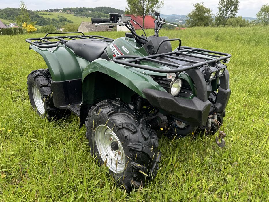 Yamaha grizzly 450 IRS wyciagarka Warn halogeny