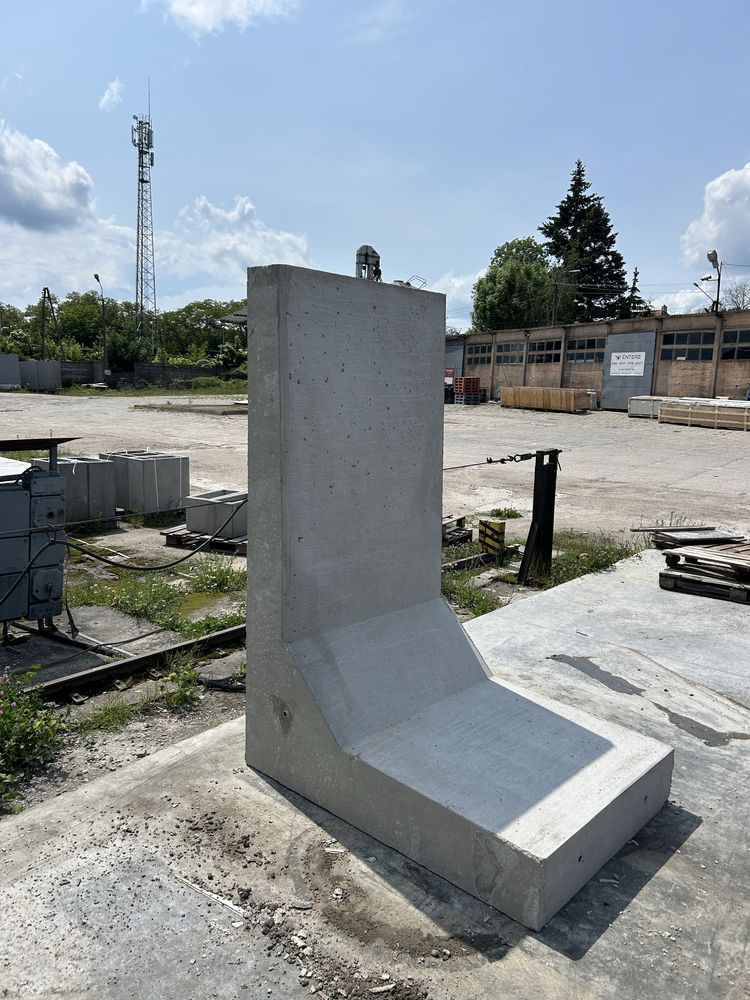 Elki betonowe, mur oporowy, zasieki, murki ogrodzeniowe, płot