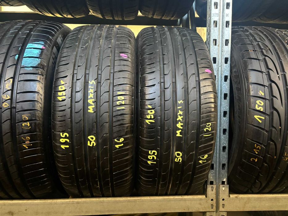 2X OPONY LETNIE 195/50R16 88V Maxxis Premitra 5 7.5MM 2020R CAŁE!