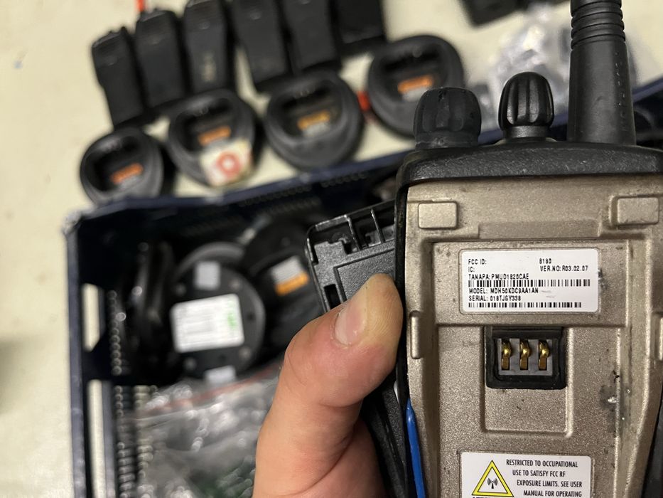Zestaw krotkofalowek motorola cp040 zestaw