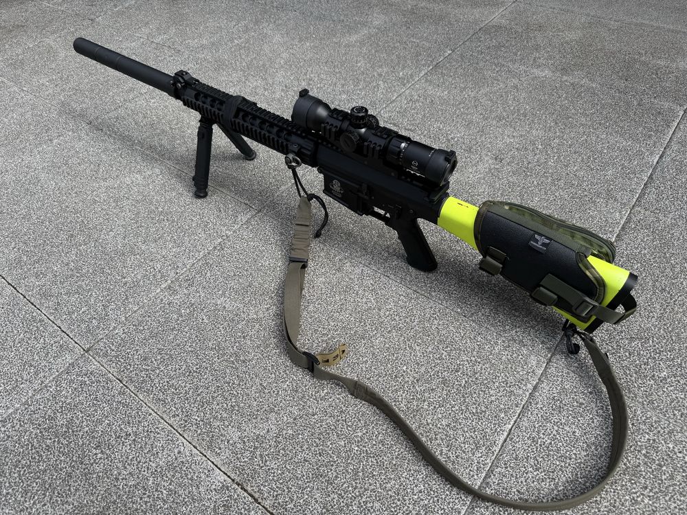 Upgraded SR25 (GR25 - G&G) - Airsoft