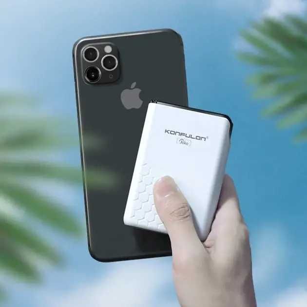 Повербанк KONFULON A6 MINI 2.1 А POWERBANK ємність 10000 ма/годин