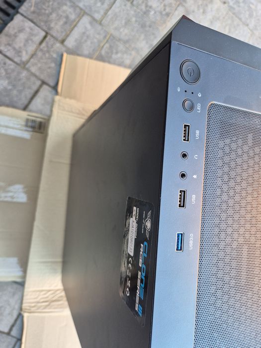 Obudowa komputerowa gamingowa  CLONE III RGB series model 8001RA black