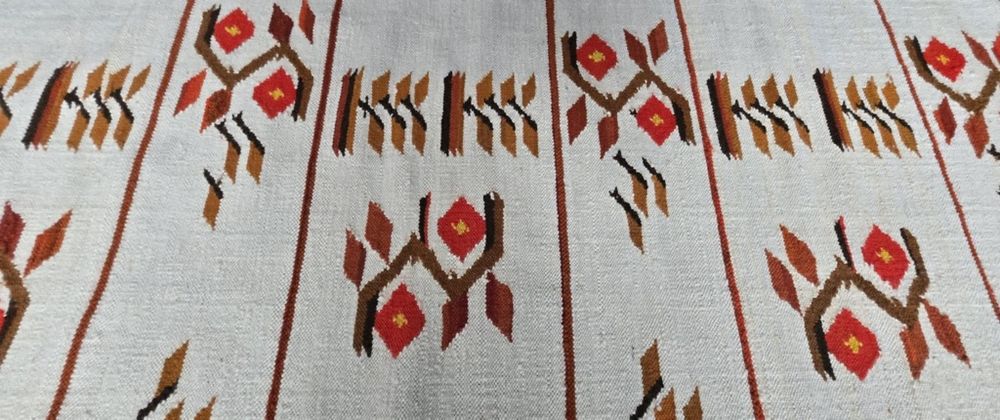 Kilim , gobelin PRL - duży ,bardzo dobry stan!