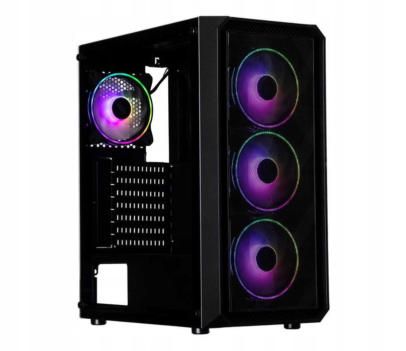 Obudowa Casket TG Midi Tower czarny (3821)
