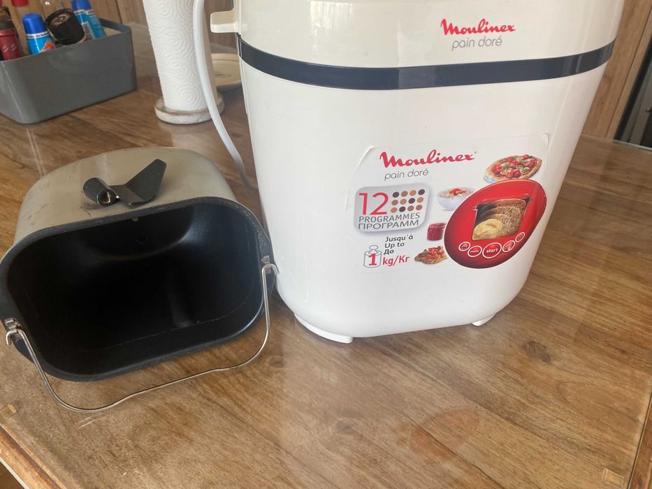 Moulinex Pan Dore Maquina de fazer pão 1kg