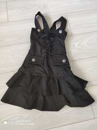 Sukienka czarna dziewczeca