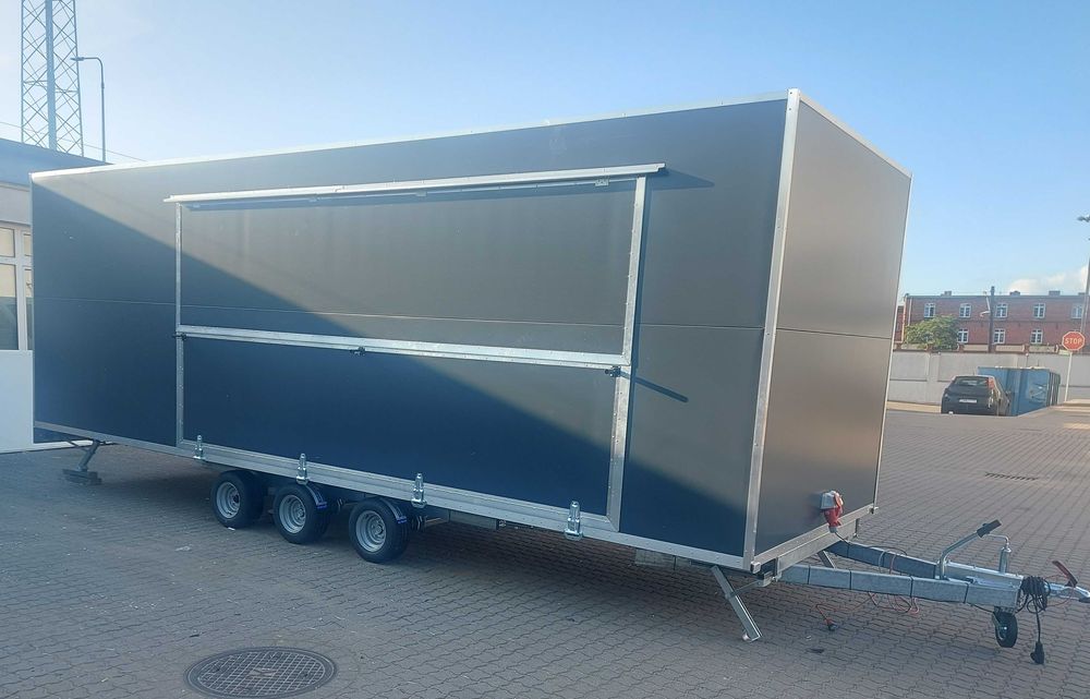 Nowa przyczepa gastronomiczna - do gier, kina! Pod klienta! OKAZJA!