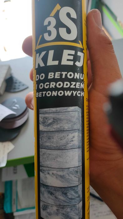 KLEJ do betonu Ogrodzeń STYROBUD klej do bloczków pustaki ogrodzeniowe