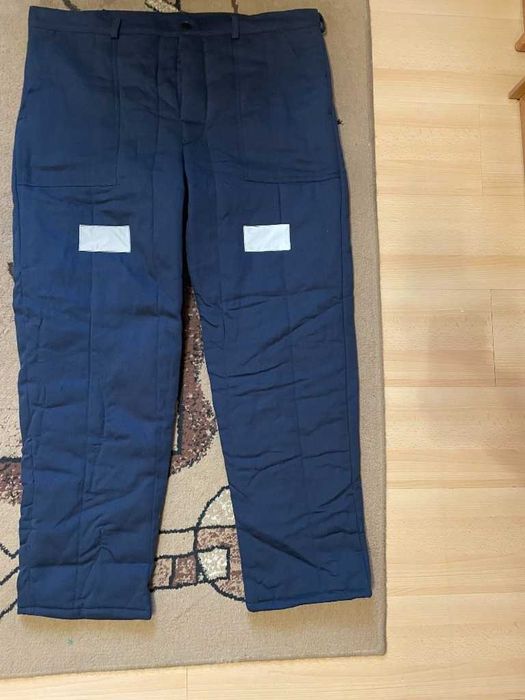 Spodnie robocze ocieplane drelichowe