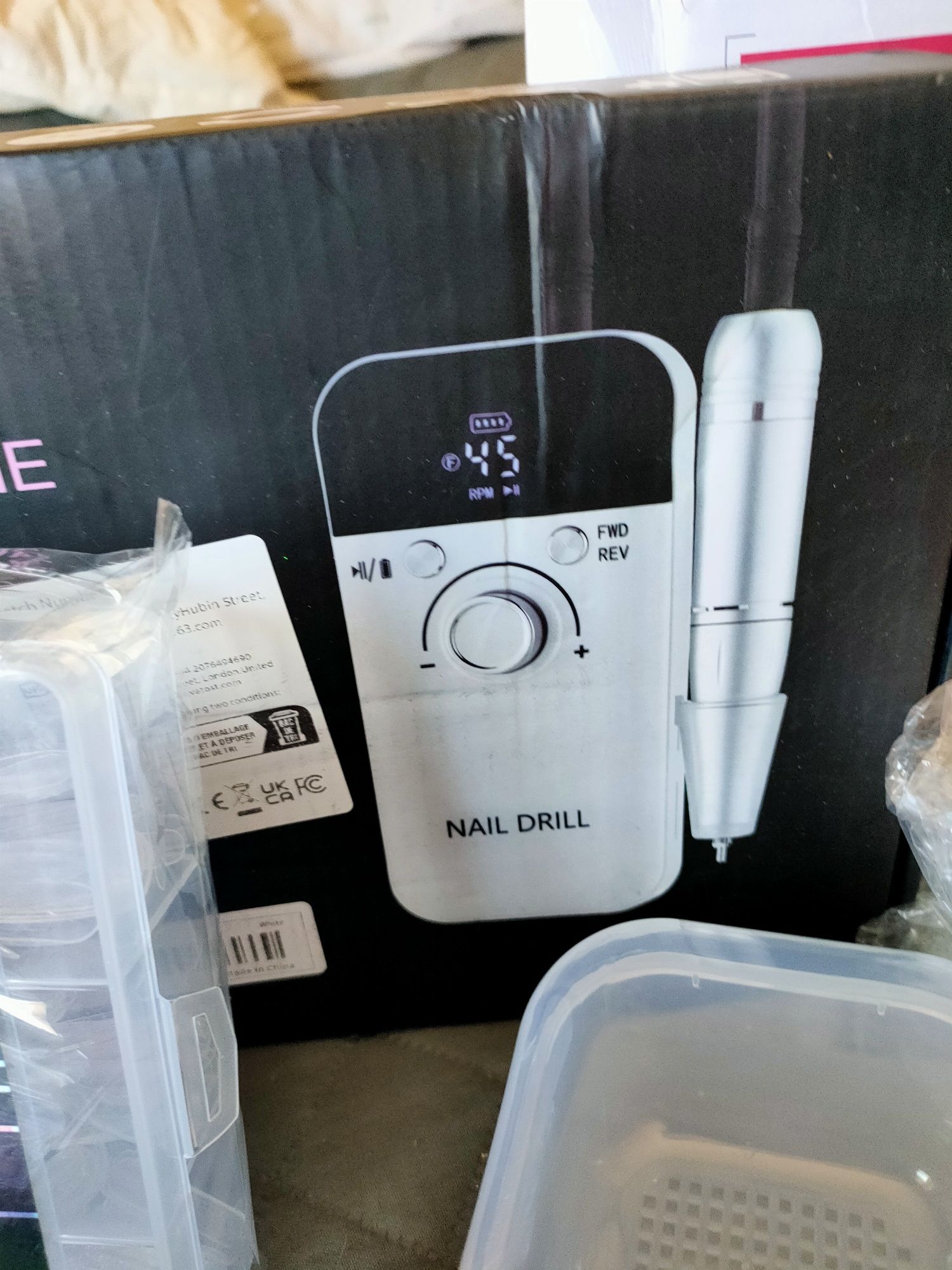 Kit Completo para Unhas em gel – NOVO, Nunca Usado!