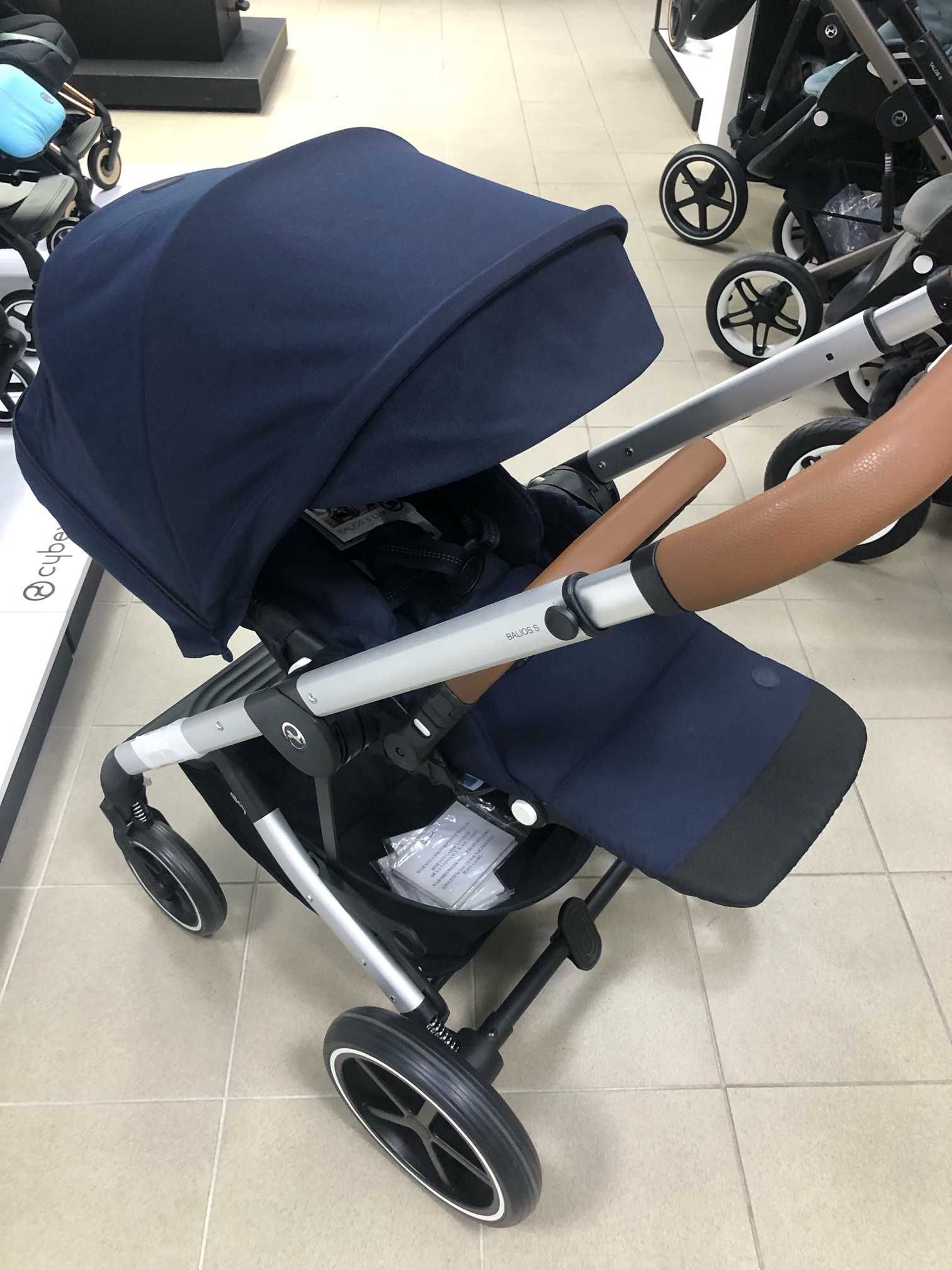 Wózek 2w1 Cybex Balios S LUX Navy Blue Silver