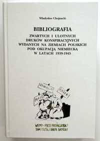 BIBLIOGRAFIA zwartych i ulotnych druków konspiracyjnych, UNIKAT!