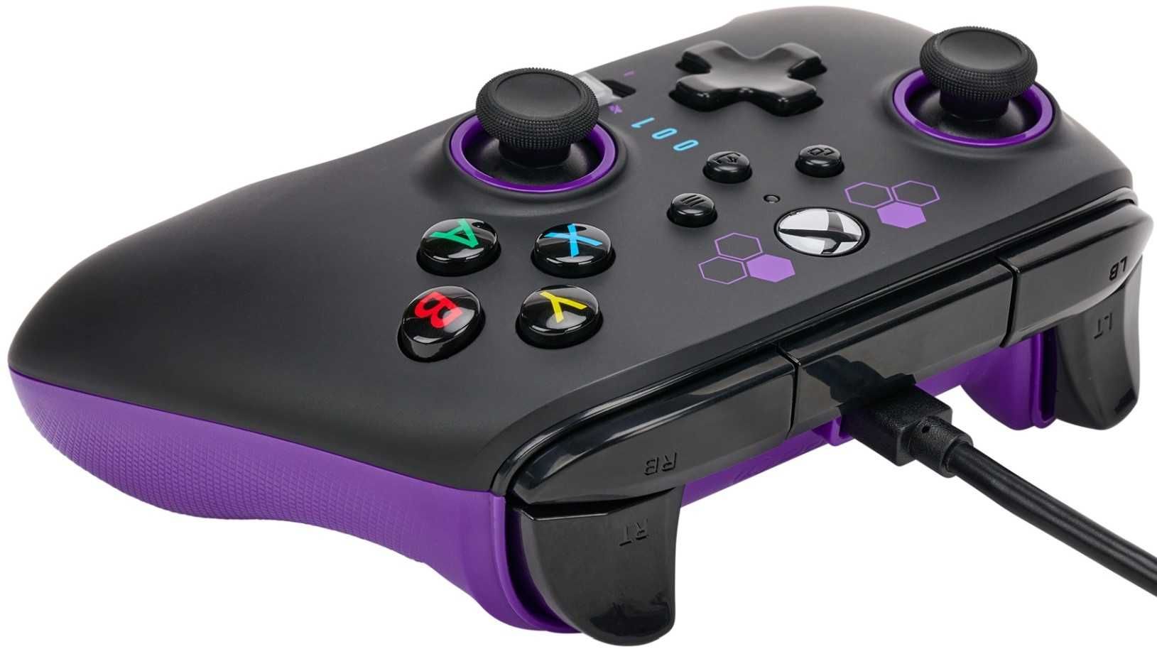 PowerA Xbox Series Pad przewodowy Enhanced Purple Hex