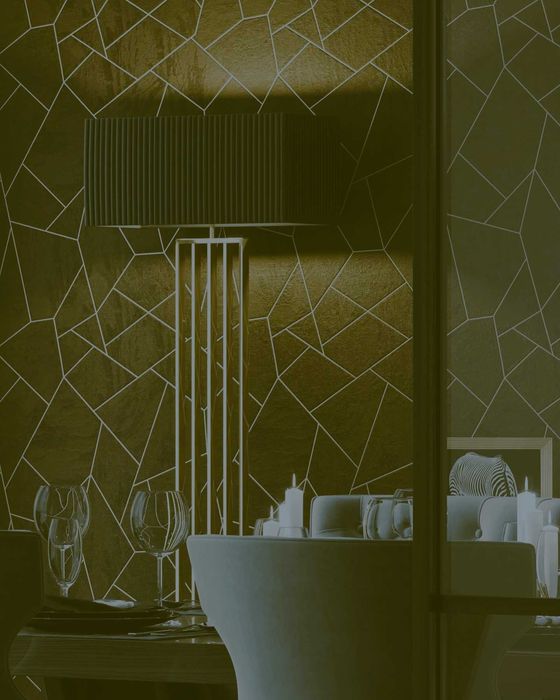 Papel de Parede Geomét Bege da The Trend Setter Studio TH9812 - NOVO