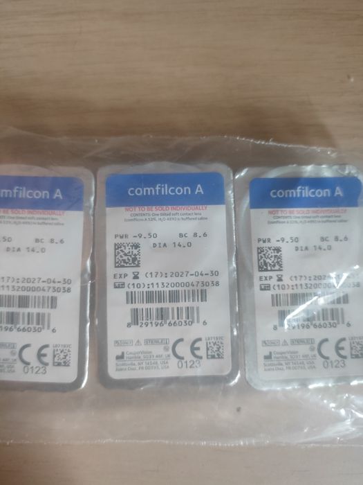 -9,50 CooperVision biofinity soczewki kontaktowe