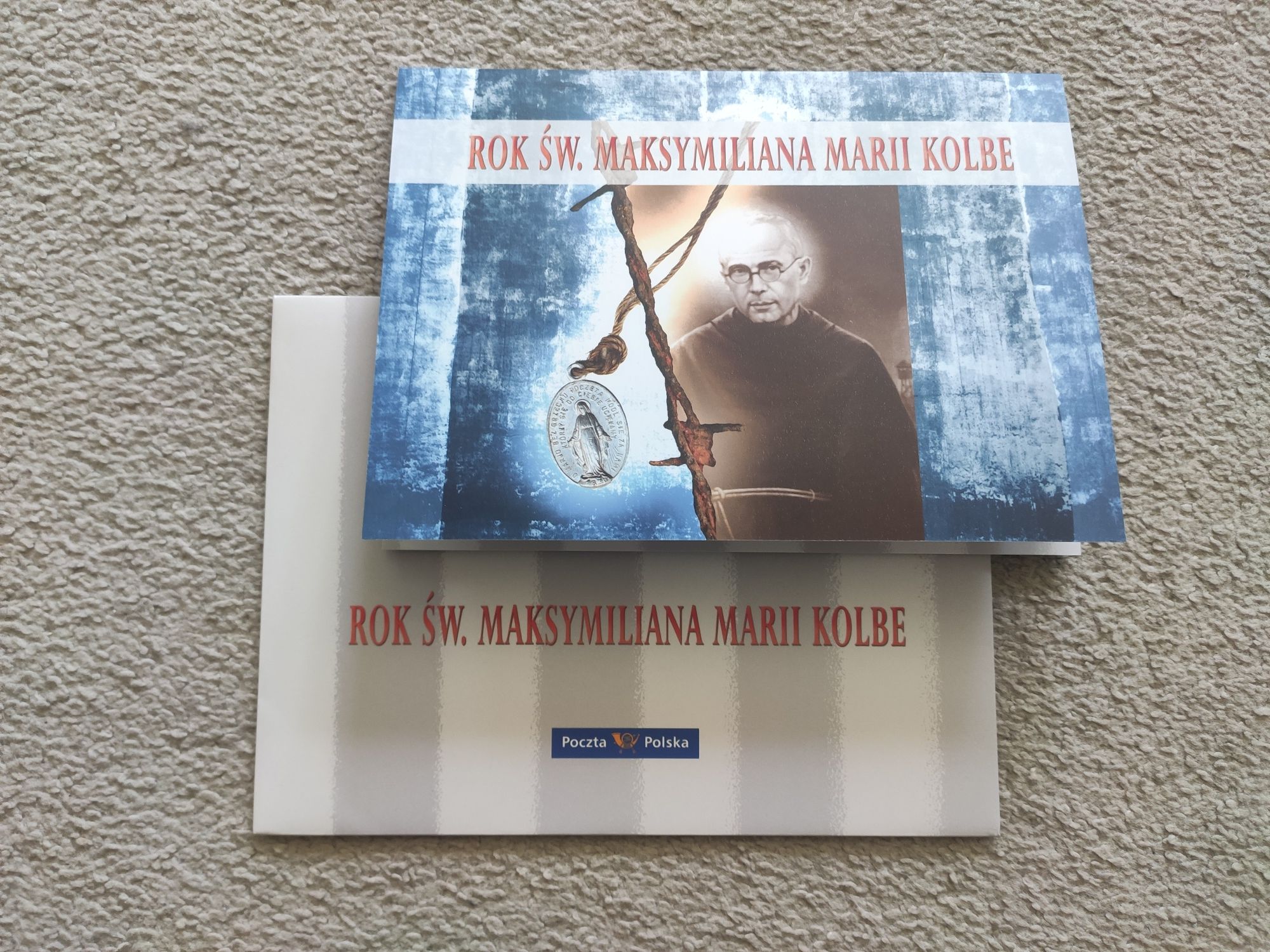 Folder rok św.Maksiliana Marii Kolbe