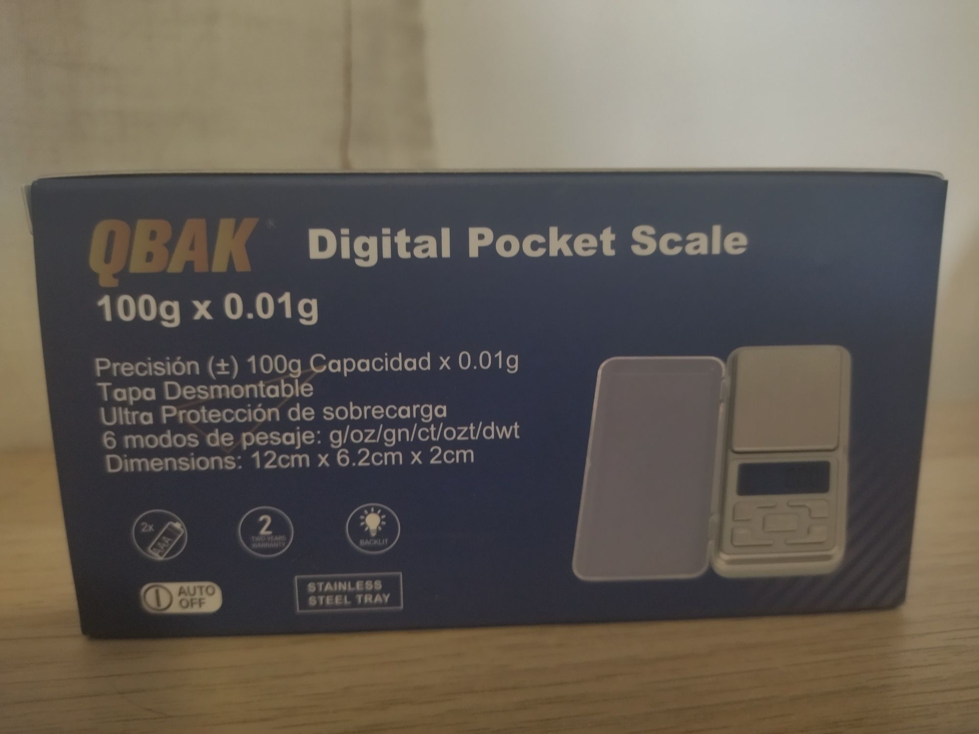 Mini Balança Digital Portátil 0.01-100g