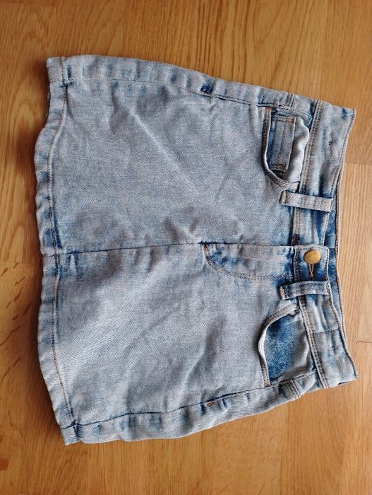 spódniczka jeansowa 122/128 pepco