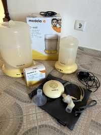 Medela: Esterilizador e Aquecedor biberão