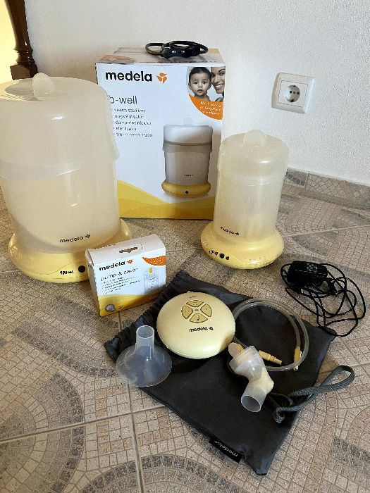 Medela: Esterilizador e Aquecedor biberão