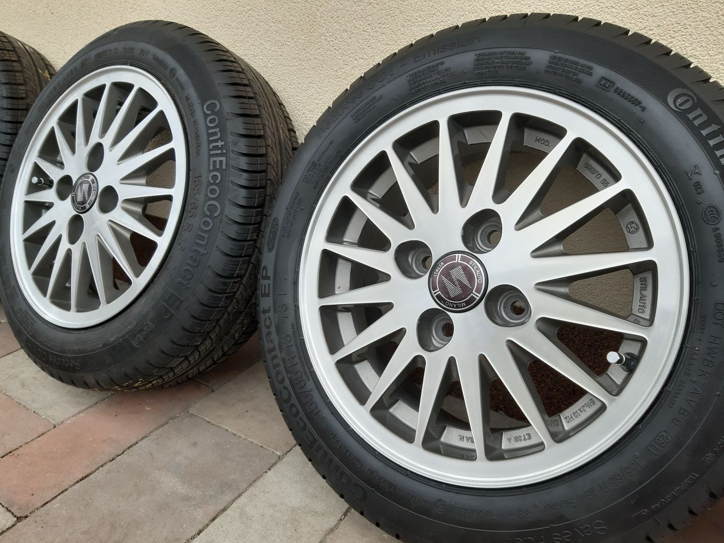 Felgi, koła Fiat, Alfa, Lancia Delta Integrale 88.r chrom 13" 4x100