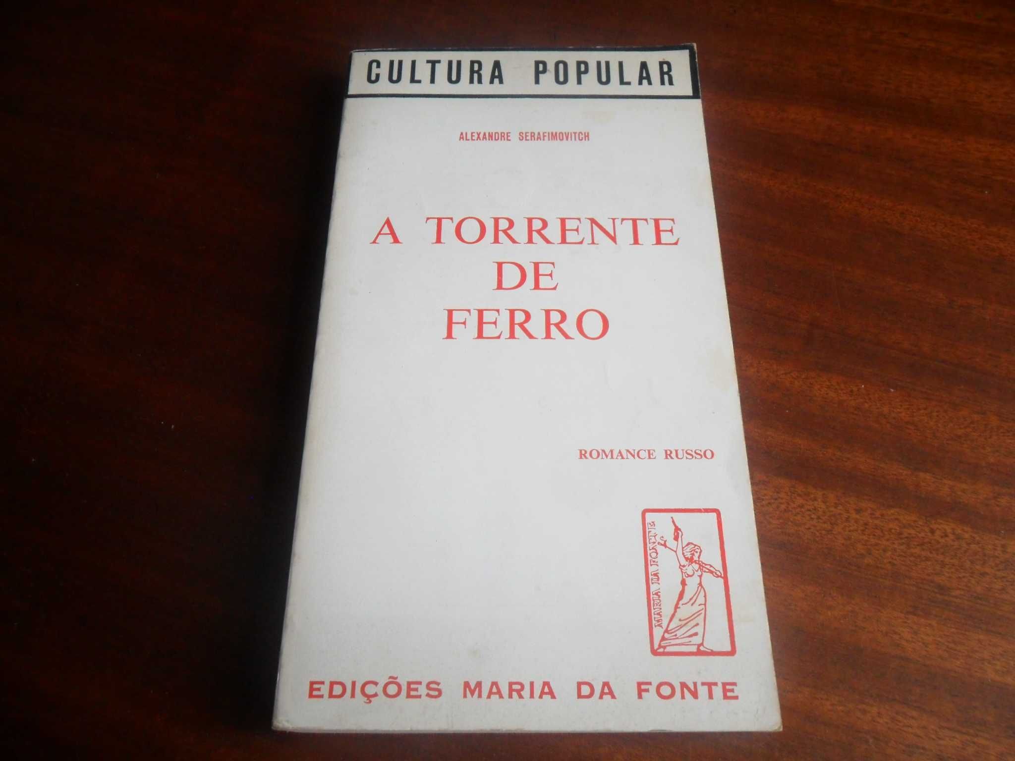 "A Torrente de Ferro" de Alexandre Serafimovitch