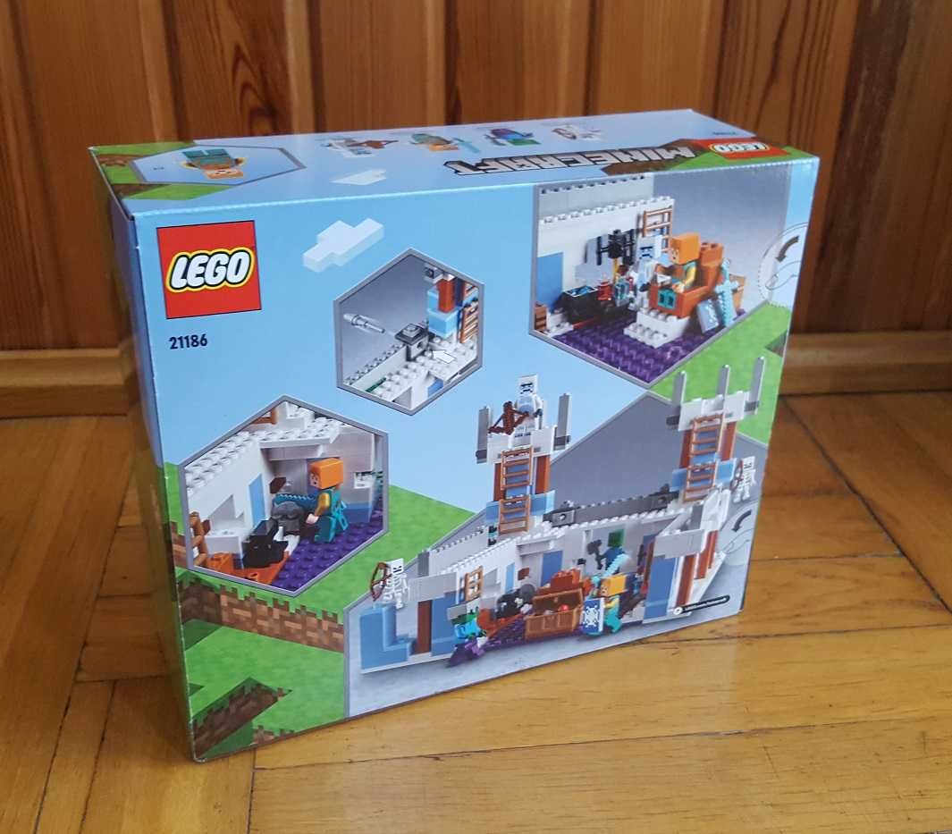 LEGO 21186 Minecraft - Lodowy zamek NEW EOL MISB !!!