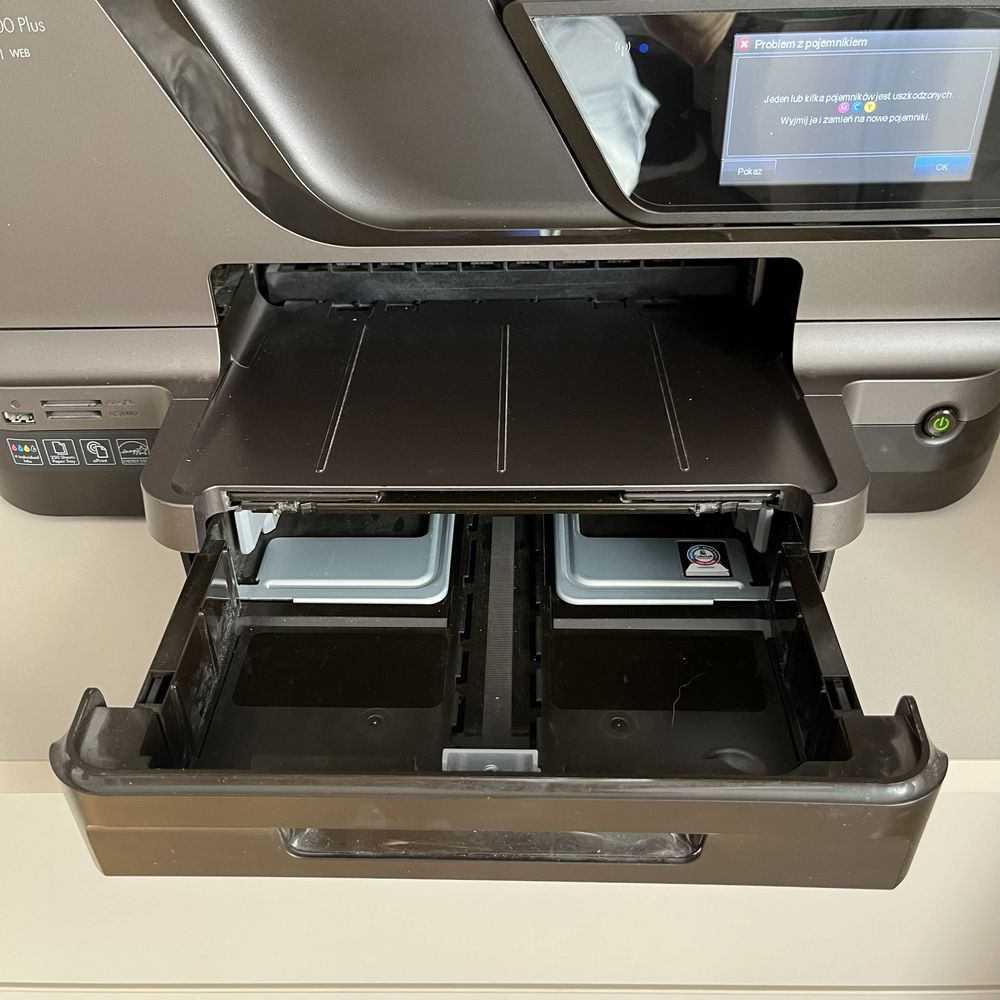 Drukarka HP Officejet Pro 8600 Plus wielofunkcyjne skaner fax kolor