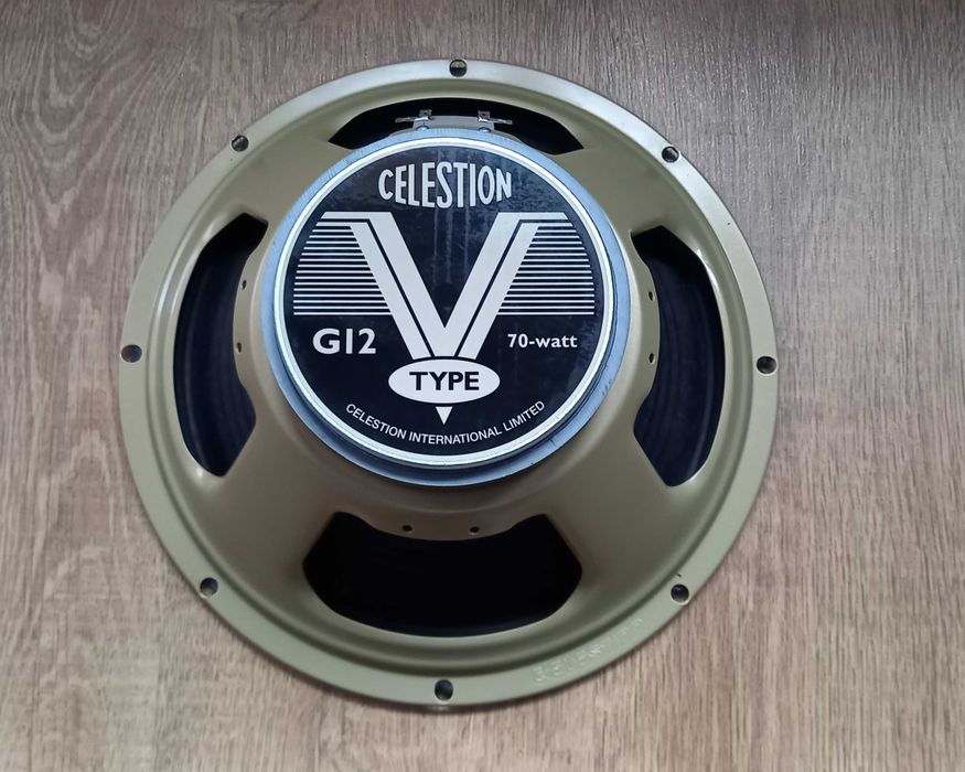 Głośnik Gitarowy 12" Celestion V-type G12 8 ohm. Nowy 3 lata gwarancji