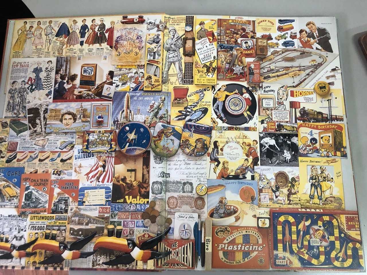 Robert Opie. "The 1950s Scrapbook / Альбом для вырезок 1950-х годов"
