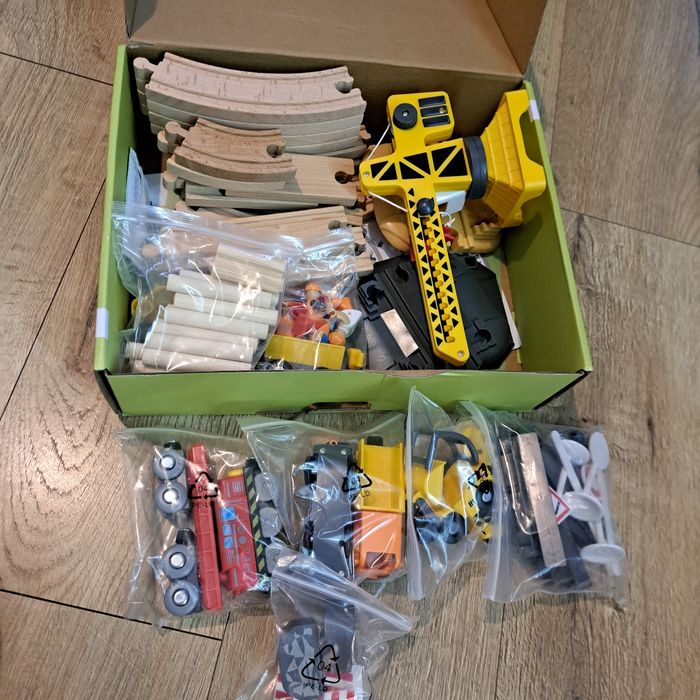 Дерев'яна залізниця Будова