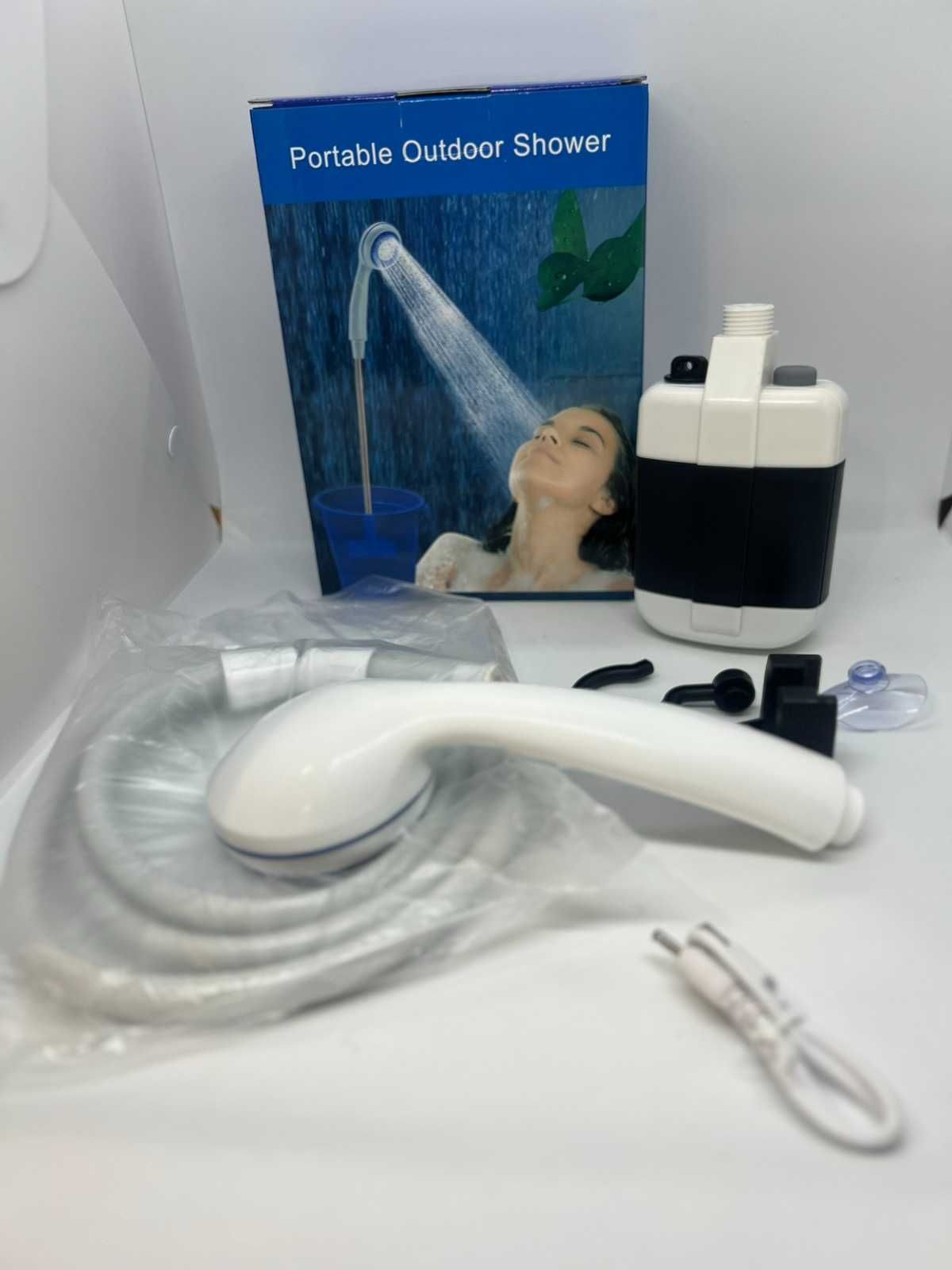 Портативний Переносний Душ З Акумулятором Та USB Зарядкою