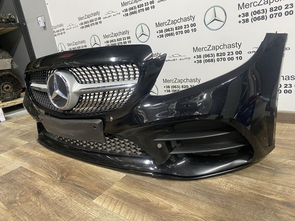 Mercedes w 205 рестайлінг c-клас бампер передній amg