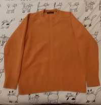 Pullover de lã laranja da Zara