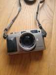 Contax G1 obiektyw Carl Zeiss Planar 2/45 green label