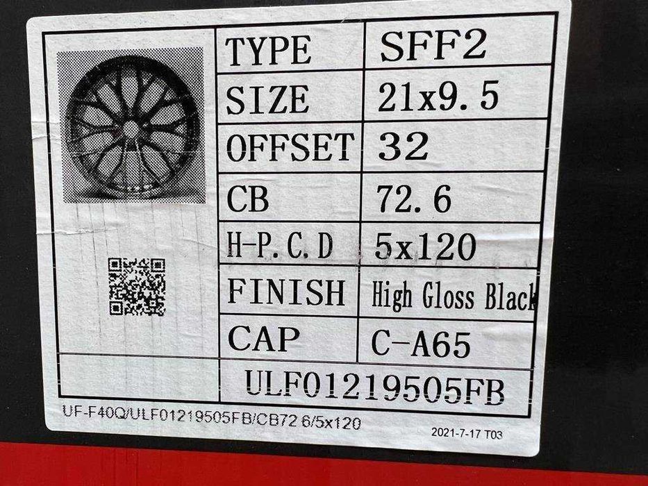 Felgi 21cali BMW E82 F30 F31 F32 F33 E60 F10 F11 F06 X1 X3 X4 nr202H