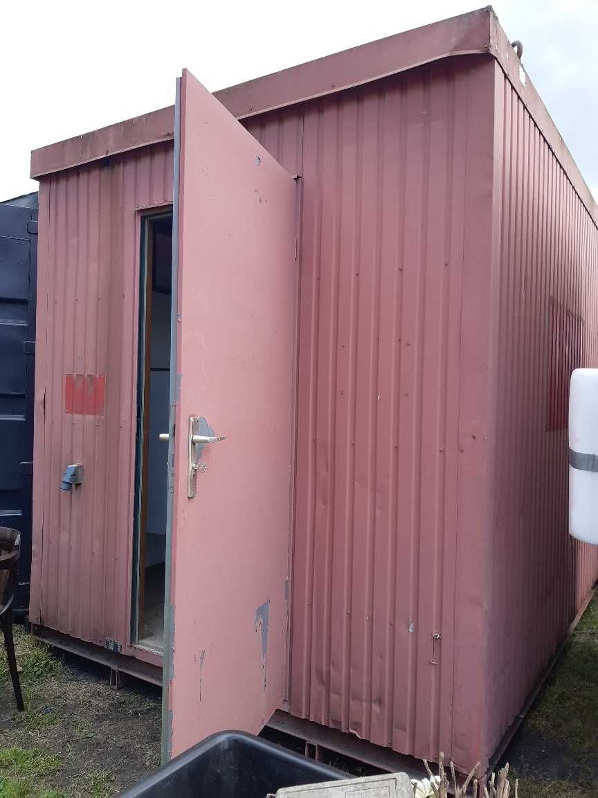 Kontener sanitarny/ wc-umywalka / Poznań/ mały kontener
