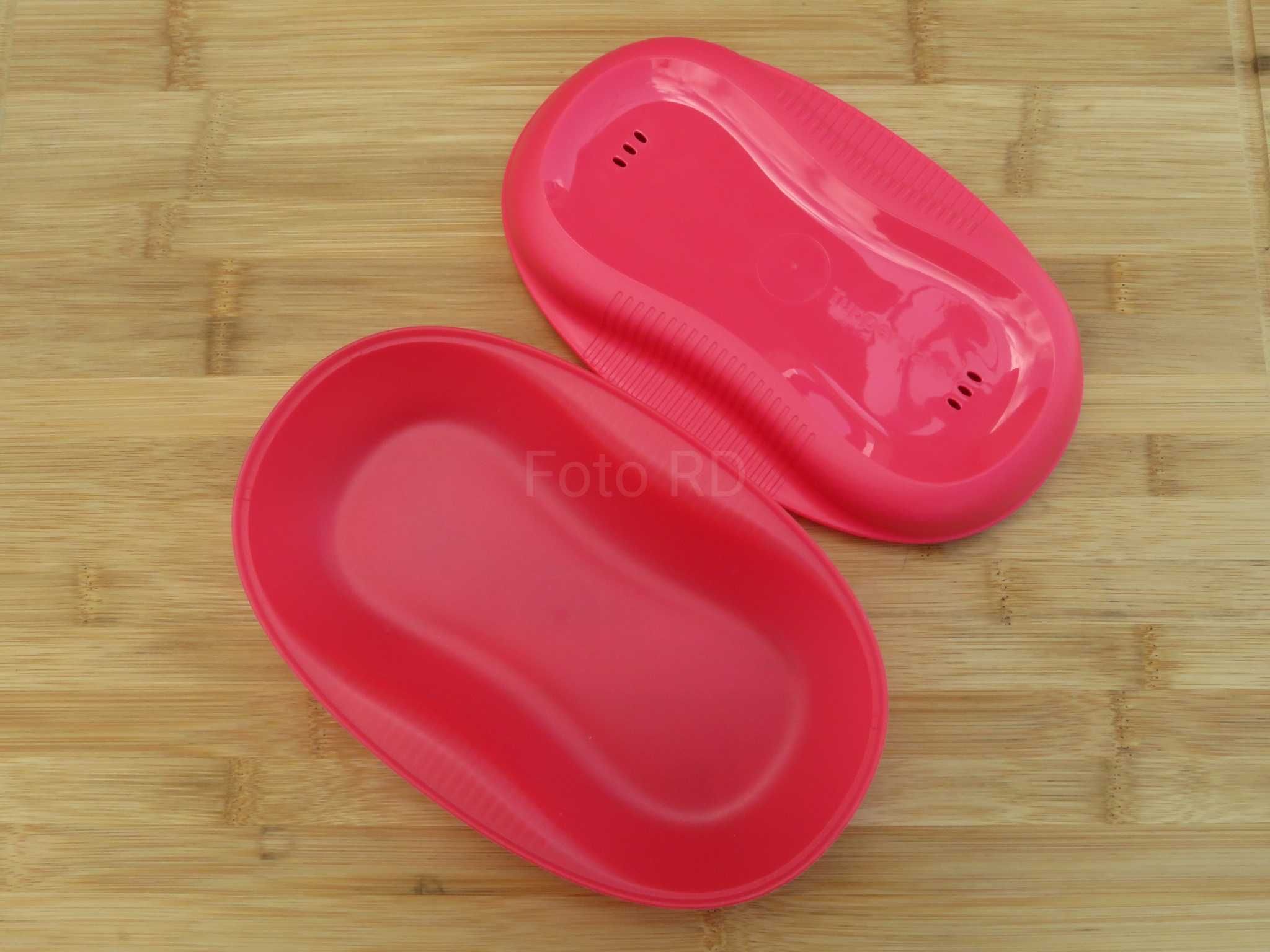 Tupperware MicroDelícia Oval Rosa Nova