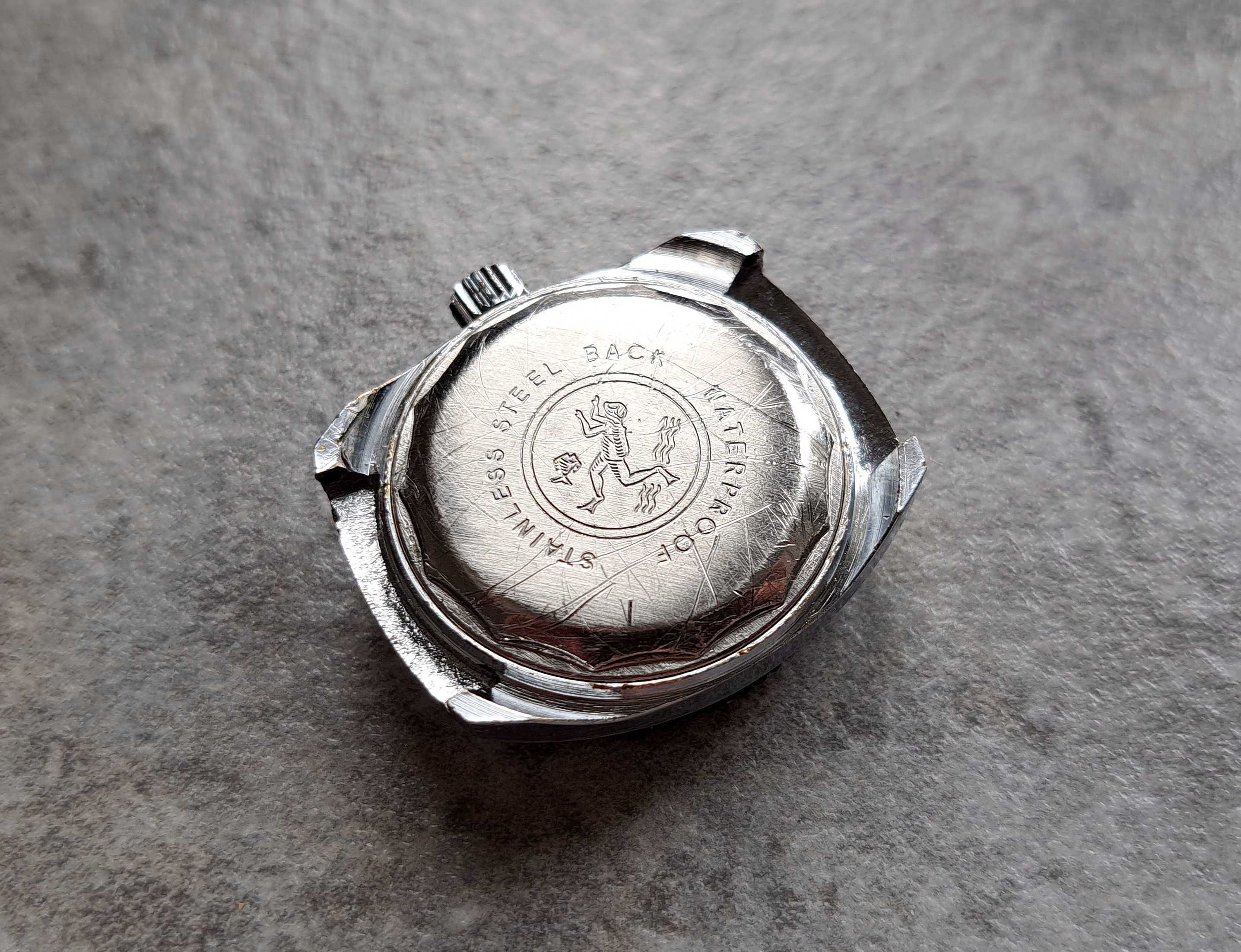 INCITUS DIVER szwajcarski zegarek vintage nurek
