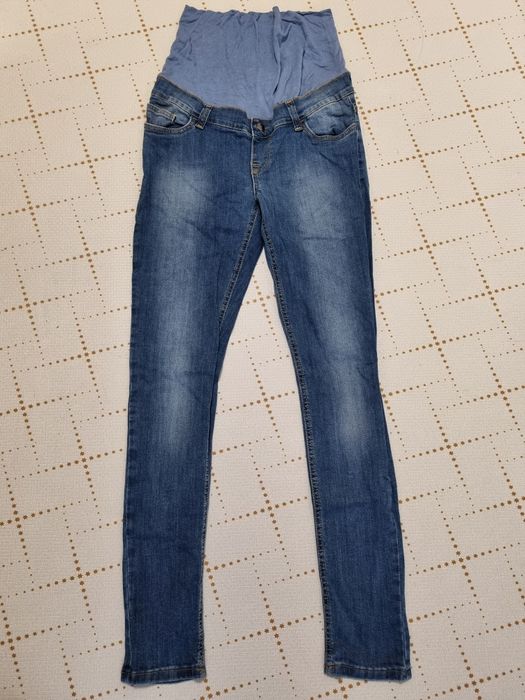 Jeansy ciążowe Malaga Blue Bebefield XL 42 bardzo dobry stan