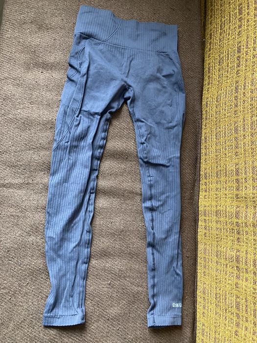 Leginsy sportowe na silownie xs gym glamour push up leginsy