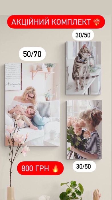 Виготовляємо портрети на полотні!