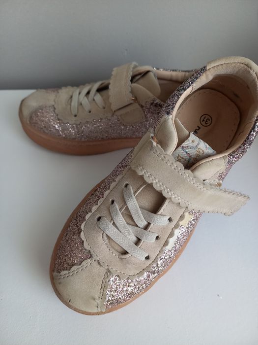 Buty brokatowe dla dziewczynki rozmiar 31 Nelli Blu Ccc