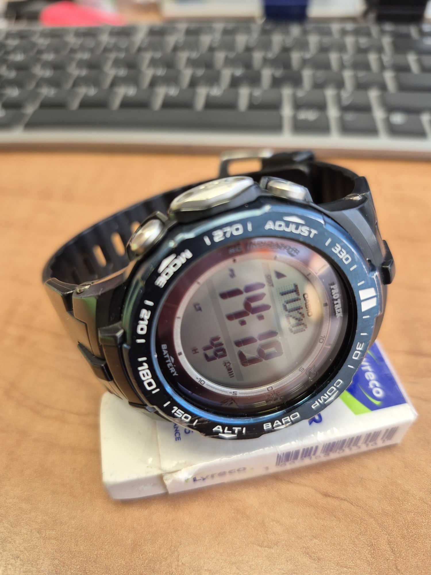 Zegarek Casio Protrek PRW-3100YB solarny